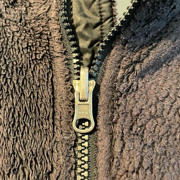 The North Face Osito Pile Fleece Jacket Black Full Zip XL - Picture 7 of 15